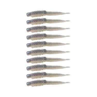 Imagem de Kit De Iscas Artificiais Macias 10 Peças 65cm 75cm 85cm TPE Worm Jig H