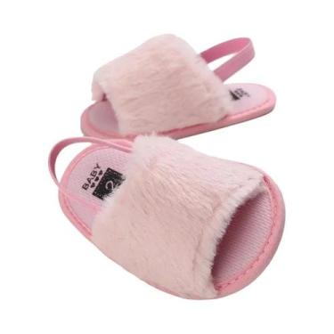 Imagem de Chinelos De Inverno Fofos Para Bebês, Solado Antiderrapante, Primeiros