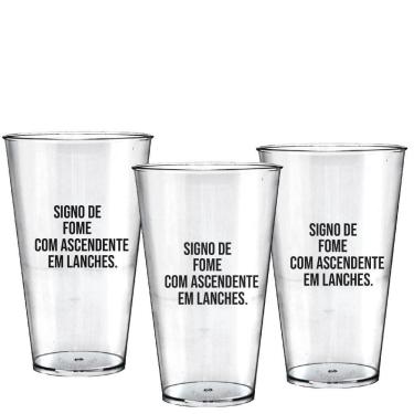 Imagem de Kit 3 Copos Big Drink Criativos Tema De Signos