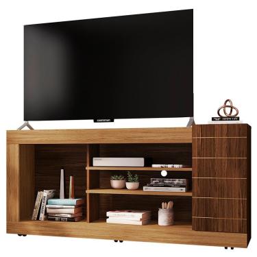Imagem de Rack Para Tv Até 50 Polegadas Goya Buriti Havana - Caemmun