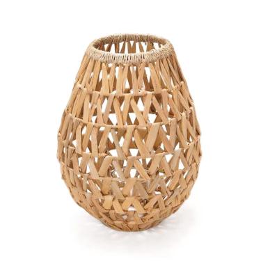 Imagem de Lanterna Decorativa Em Tabua Natural Mart