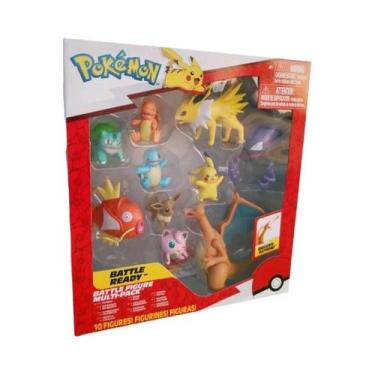 Imagem de Figuras De Batalha Pokémon Pikachu Bulbasaur Eevee, Modelos De Brinque