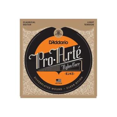 Imagem de Encordoamento d'addario pro arte violao nylon light ej43