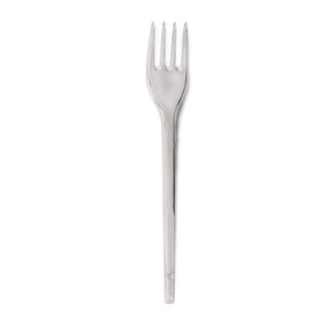 Imagem de Garfo Refeição Reforçado Cristal - 1000 Unidades - STRAWPLAST
