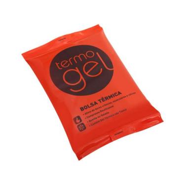 Imagem de Bolsa De Gel Térmica Compressa Quente Fria Grande Termogel, Laranja