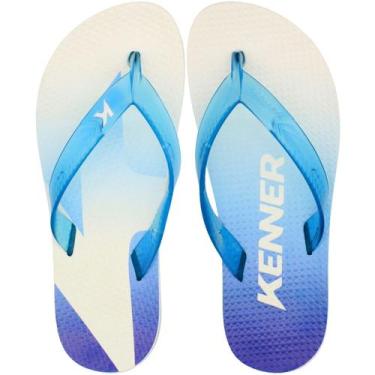 Imagem de Sandália De Dedo Kenner Summer Clean Masculino, Azul, 38