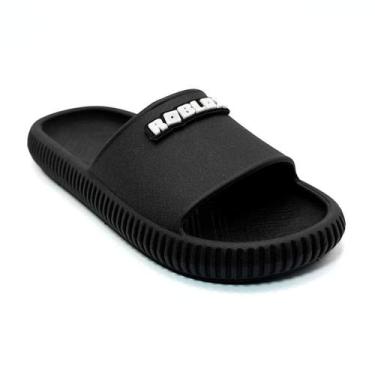 Imagem de Chinelo Slide Nuvem Menino Menina Gamer Roblo Jogo Confortável Macio L