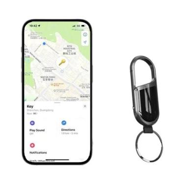 Imagem de Chaveiro Inteligente Anti-Perda Com GPS Airtag E Localizador Para Appl