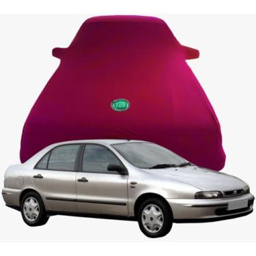 Imagem de Capa de Carro Fiat Marea Tecido Lycra Premium - Cadilhe Capas, Vermelh