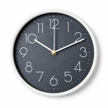 Imagem de Relógio de Parede 30cm Design Moderno Minimalista Silencioso - - Eco, 