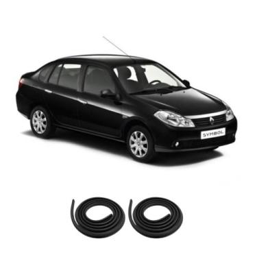 Imagem de Kit Borracha 2 Portas Traseira Portas Symbol 2008 A 2013 - sem marca