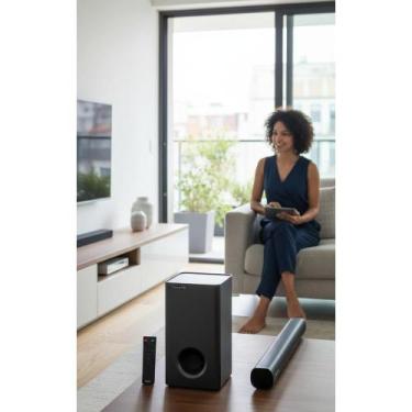 Imagem de 2x Soundbar 180W Bluetooth 3.1 Canais Subwoofer Preto - Congratulation