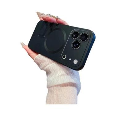 Imagem de Capa De Silicone Macia Com Efeito Metálico Para Apple iPhone 17 16 15 