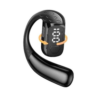 Imagem de Fone De Ouvido Sem Fio Ajustável Bluetooth 54 180 graus Microfone Univ