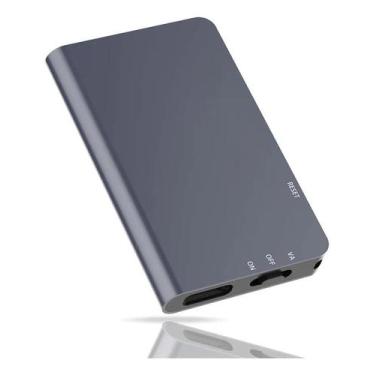 Imagem de Mini Gravador Cartão Voz 50 Horas Espiao Audio Sensor Voz - Eshop Elet