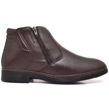 Imagem de Bota LeveConfort Ortopédica Bico Redondo Masculina-Masculino