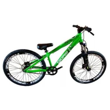 Imagem de Bicicleta Gios Frx Evo Verde Neon Aro 26 Freeride Freio Disco Hidráuli