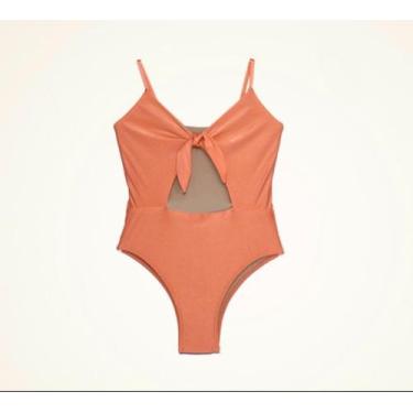 Imagem de Maiô Laço no Busto - ZEPHYR BEACHWEAR, Coral, M, Feminino
