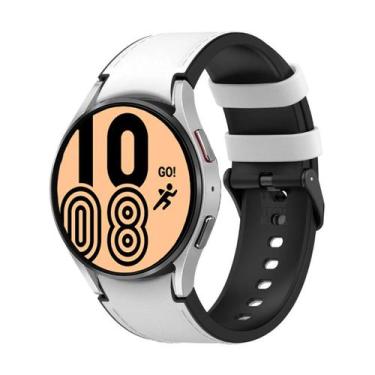 Imagem de Pulseira material sintético silicone para Watch4 44mm SM-R870 - Genéri