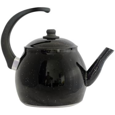Imagem de Chaleira Preto Resistente Gulê Em Alumínio 2,4 Litros - Gici Home