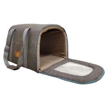 Imagem de Bolsa de Transporte Para Cães Top Premium Bege  Fábrica Pet