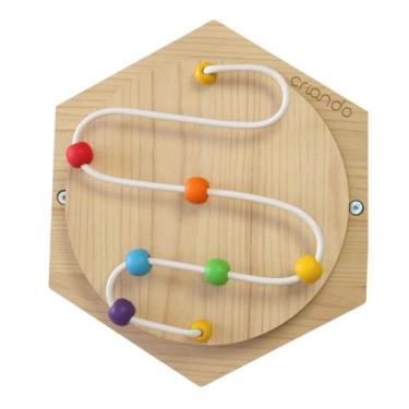 Imagem de Painel Sensorial Colmeia - Montanha Russa, da Criando - Brinquedo Educ