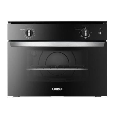Imagem de Forno de Embutir Elétrico Consul COB47BE 47L com Timer Autodesligamento e Função Gratinar Preto 220V