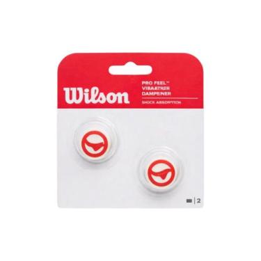 Imagem de Antivibrador Wilson Rio Open Dampener 2 Pack, Vermelho, Branco