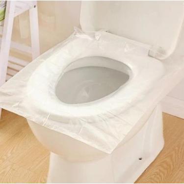 Imagem de 20 Unidades de Protetor para Assento Sanitário De Banheiro - Higiene A
