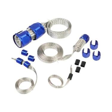 Imagem de Kit Universal De Mangueiras Trançadas Para Linhas De Vácuo, Combustíve