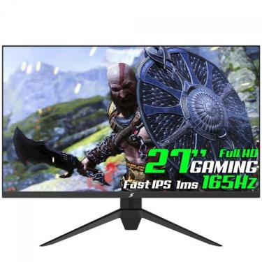 Imagem de Monitor Gamer SuperFrame Precision, 27 Pol, Full HD, 165Hz, 1ms, IPS, 