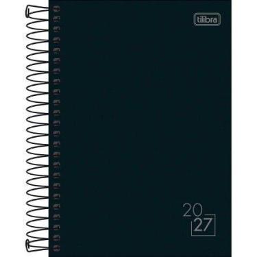 Imagem de Agenda esp spice preta m6 tilibra