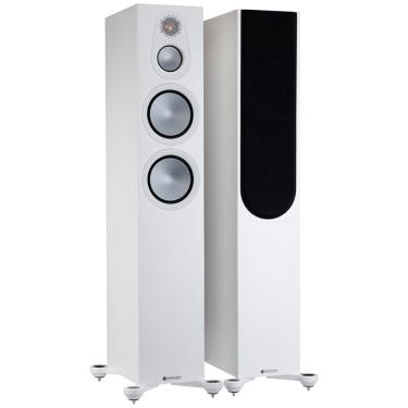 Imagem de Monitor Audio Silver 300 7G Par de Caixas Acústicas Torre 3-vias 200W - Branco Cetim