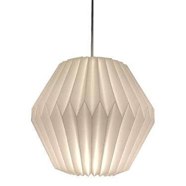 Imagem de Generic Abajur pendente industrial de PVC luminária cafés hotel iluminação de escritório abajur suspenso quartos interiores decoração loft, 30X30cm