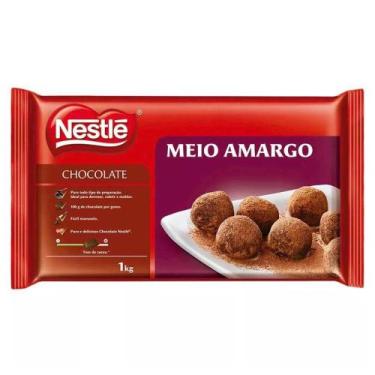 Imagem de Barra De Chocolate Meio Amargo 1Kg - Nestlé - Nestle