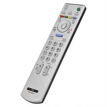 Imagem de ASHATA Controle remoto de plástico, substituição de Smart TV tamanho pequeno e compacto sem programação controle remoto de desempenho estável, controle remoto de TV, para Sony TV