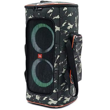 Imagem de Case Bolsa Bag Polo Culture Compatível com Partybox 300 com Tela Frontal - Camuflada