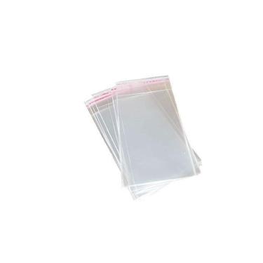 Imagem de Saco Adesivado Saquinho Plástico Transparente 9x13 500 Unidades