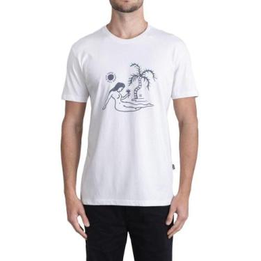 Imagem de Camiseta Billabong Sun Workshiper Masculina Off White