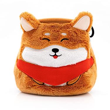Imagem de Wildy - Bolsa de Treino para Cachorro Fofa Edição Shiba Inu | Bolsa para Petiscos para Cachorro | Transporta facilmente brinquedos para animais de estimação, Kibble, petiscos | Dispensador de saco de cocô | Ideal para treinamento de filhotes | Adequado para adultos e crianças