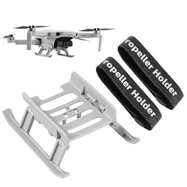 Imagem de Mavic Mini 2 Landing Gear Leg Extension, Propeller Holder Strap, Prop Stabilizer Fixed Protector Foldable Height Extended Safety Kit for DJI Mini 2/Mini Se/Mavic Mini Drone Accessories
