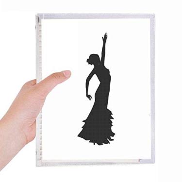 Imagem de Caderno Folk Dance Performance Dancer Caderno de folhas soltas diário recarregável de papelaria