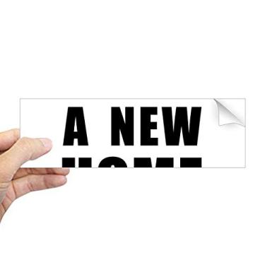 Imagem de DIYthinker Adesivo retangular I Want A New Home para janela de notebook