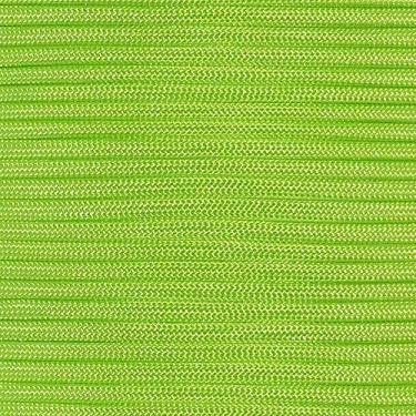 Imagem de Corda de paraquedas 550 tipo III 7 fios de 4 mm de diâmetro – cabo de sobrevivência de resistência à tração de 250 kg (30 metros, verde neon, enrolador)