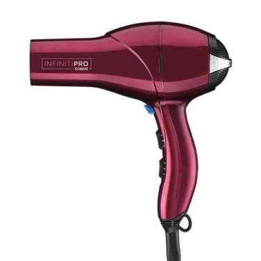 Imagem de INFINITIPRO BY CONAIR 1875 Watt Salon Performance Ferramenta de Pentear Motor AC / Secador de Cabelo, Borgonha