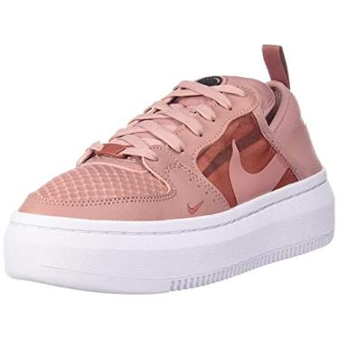 Imagem de Nike Tênis feminino Court Vision Alta TXT Lifestyle com cadarço casual e moderno, Rosa ferrugem/rosa ferrugem - canyon branco ferrugem, 5