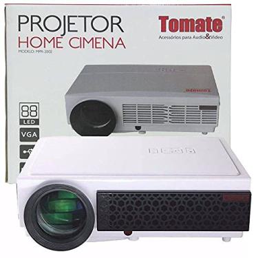 Imagem de Projetor Tomate MPR-2002 3000 Lumens 1080p 2 HDMI VGA RCA YPbPr - Preto