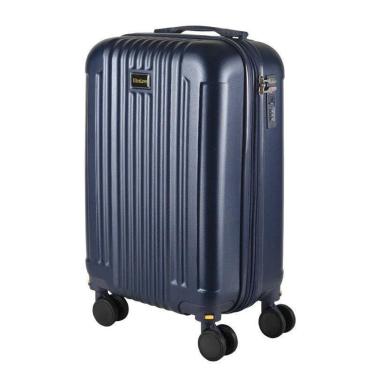 Imagem de Mala De Bordo 10Kg Expansível Azul Marinho Maldivas Abs