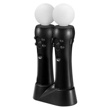 Imagem de OSTENT Suporte de estação de carregamento duplo para Sony PS4 VR PS Move Controller