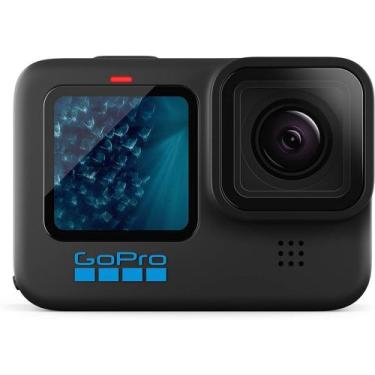 Imagem de Câmera Gopro Hero 11 Black À Prova D'água Com Lcd Frontal, Vídeos 5.3K